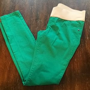 Old Navy Green Skinny Maternity Jeans Sz 4